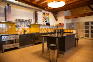 De open keuken bij De Bongerd